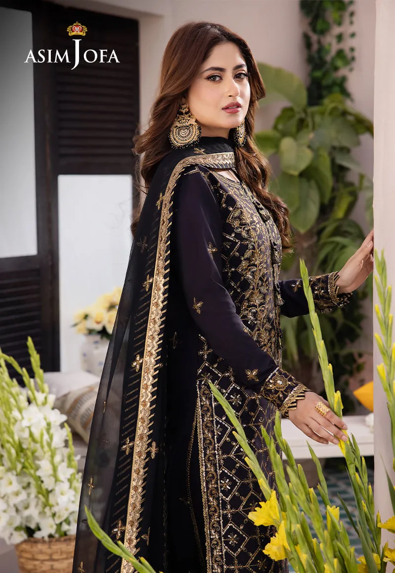 AJCF-04 EMBROIDERED BOSKI SILK 3 PCS