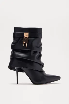 Bodie Overlay Booties - Black