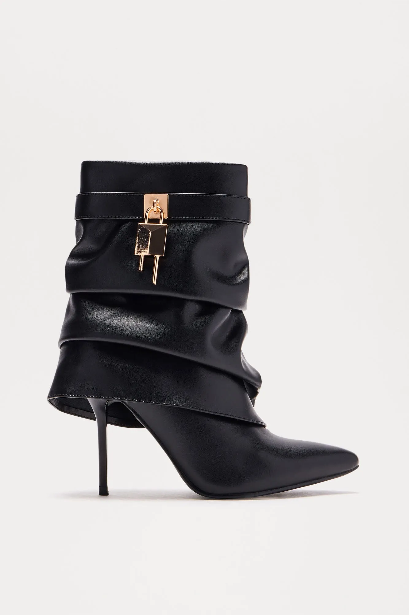 Bodie Overlay Booties - Black