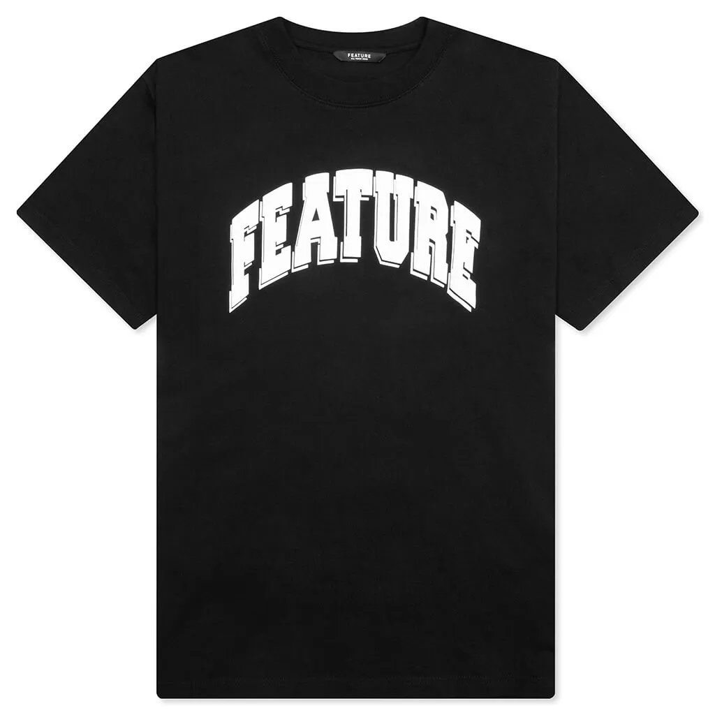 Collegiate Arch Tee - Black