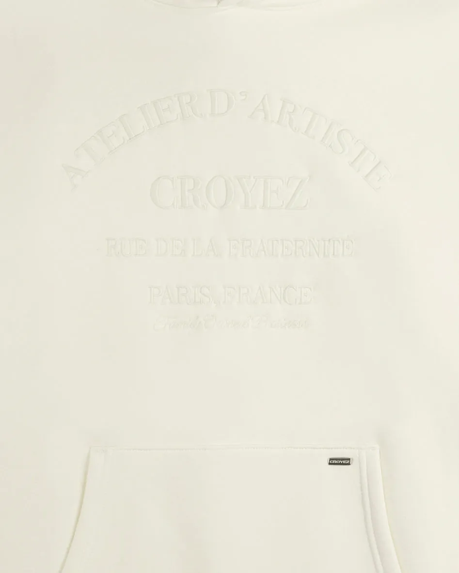 CROYEZ ATELIER HOODIE - BUTTERCREAM