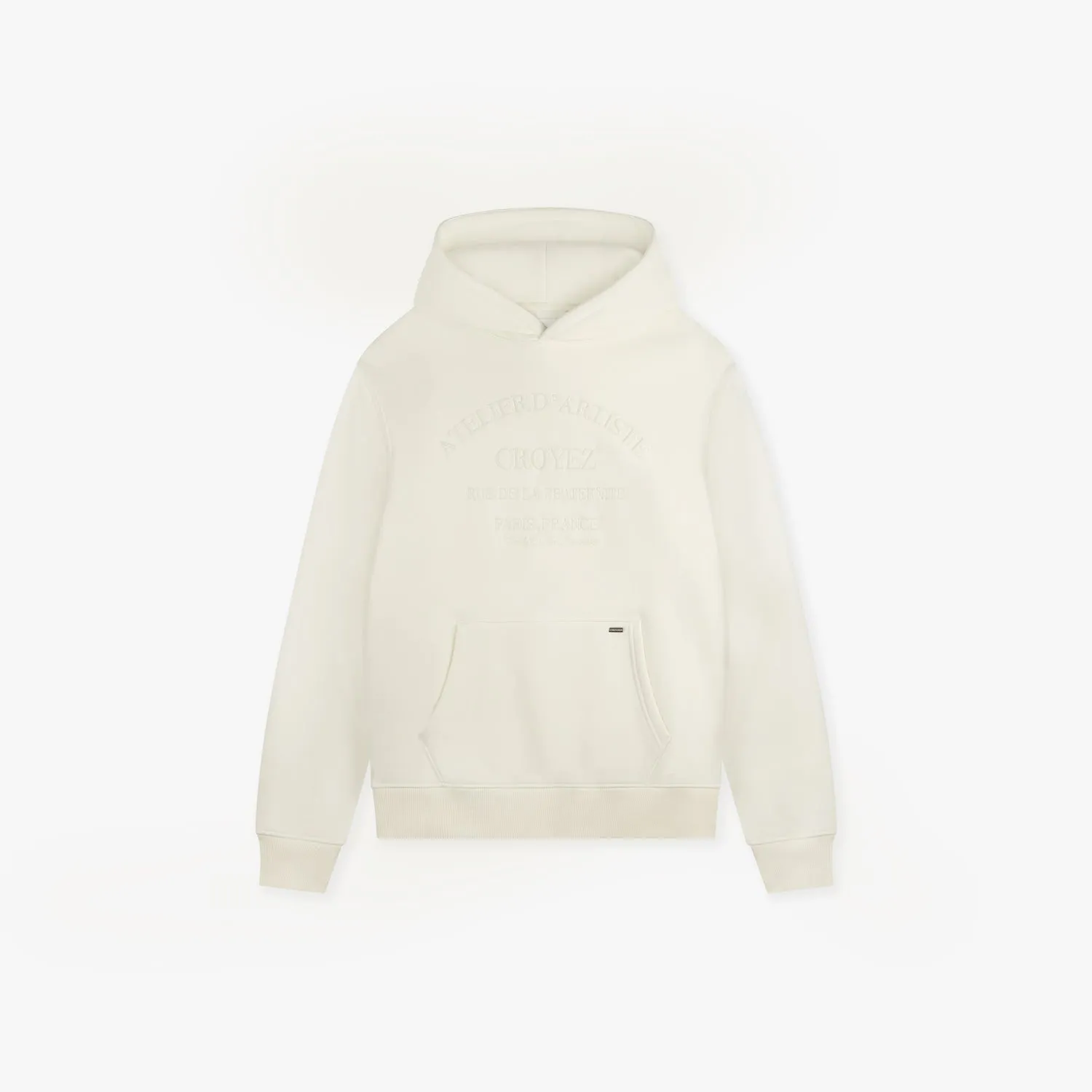 CROYEZ ATELIER HOODIE - BUTTERCREAM