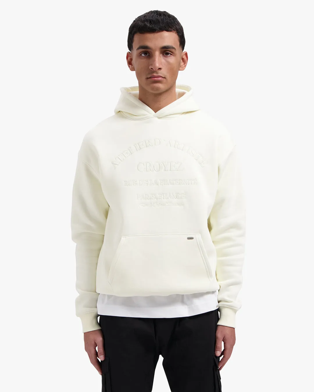 CROYEZ ATELIER HOODIE - BUTTERCREAM