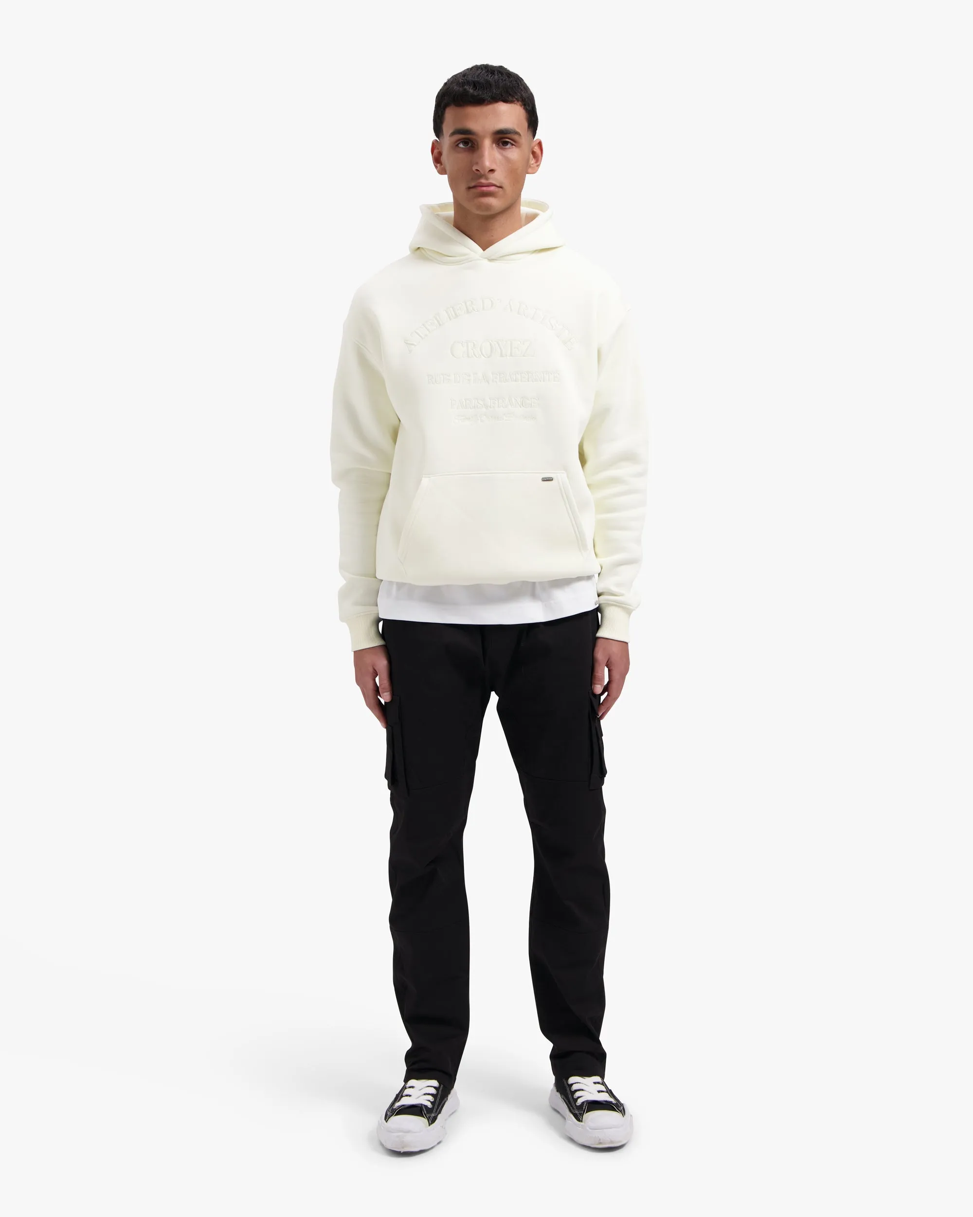 CROYEZ ATELIER HOODIE - BUTTERCREAM