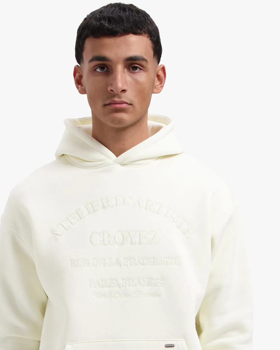CROYEZ ATELIER HOODIE - BUTTERCREAM