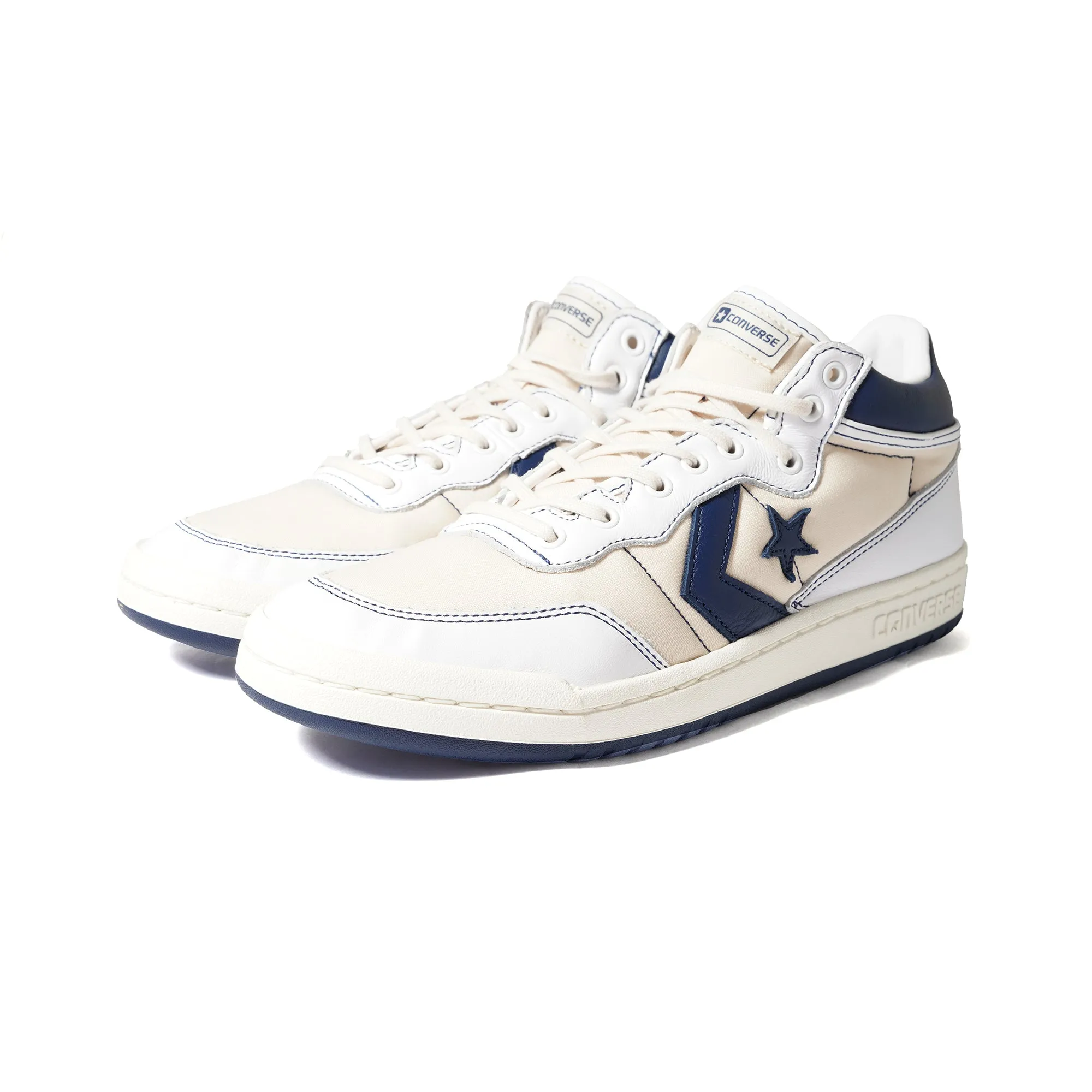 Fastbreak Pro Mid, White / Navy / Egret