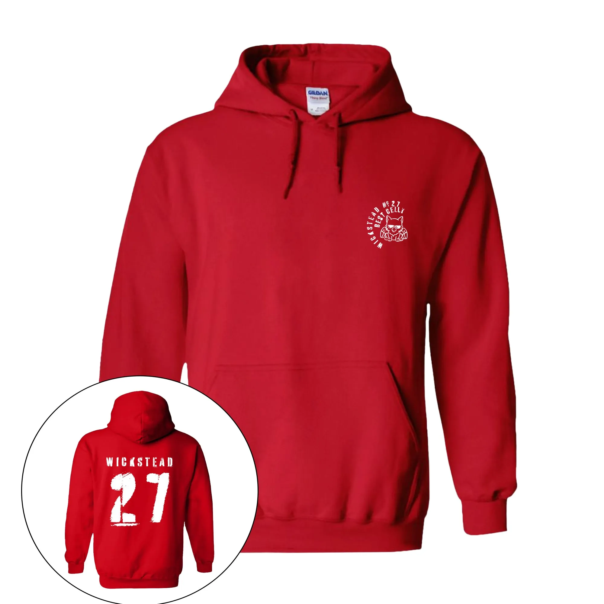 Guelph Hockey - Distressed Gryphon Apparel - Personalized LNSW-301 HOODIE