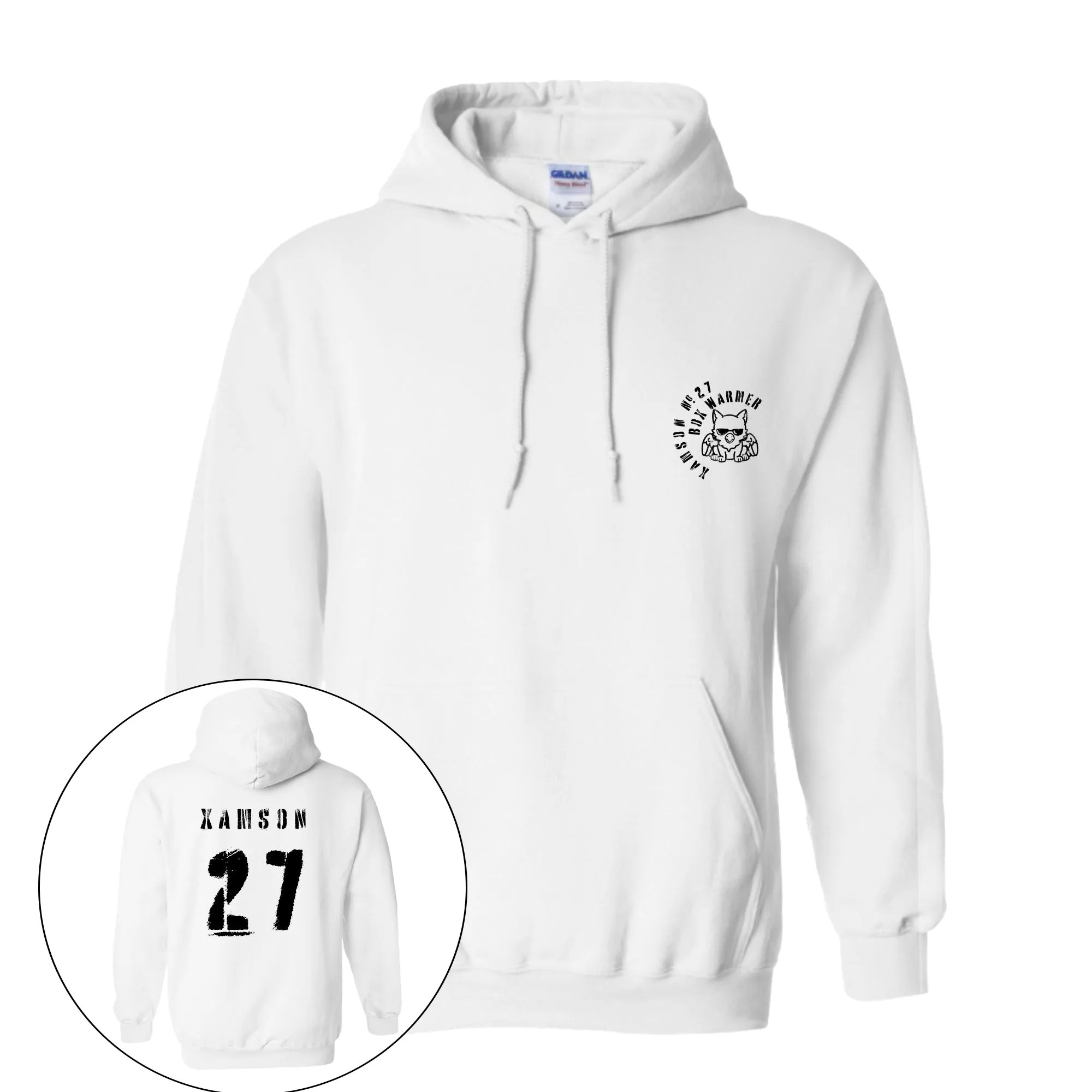 Guelph Hockey - Distressed Gryphon Apparel - Personalized LNSW-301 HOODIE
