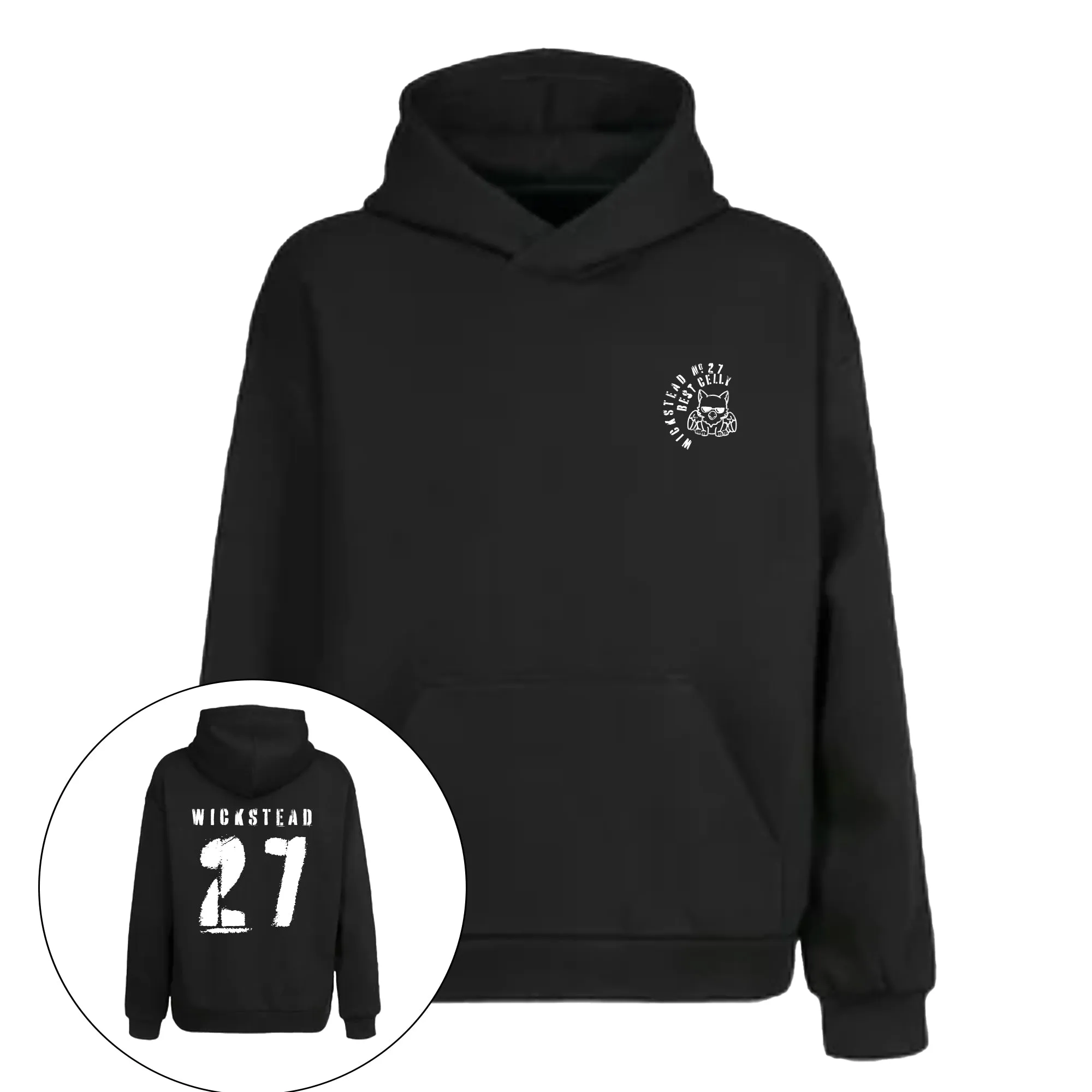 Guelph Hockey - Distressed Gryphon Apparel - Personalized LNSW-301 HOODIE