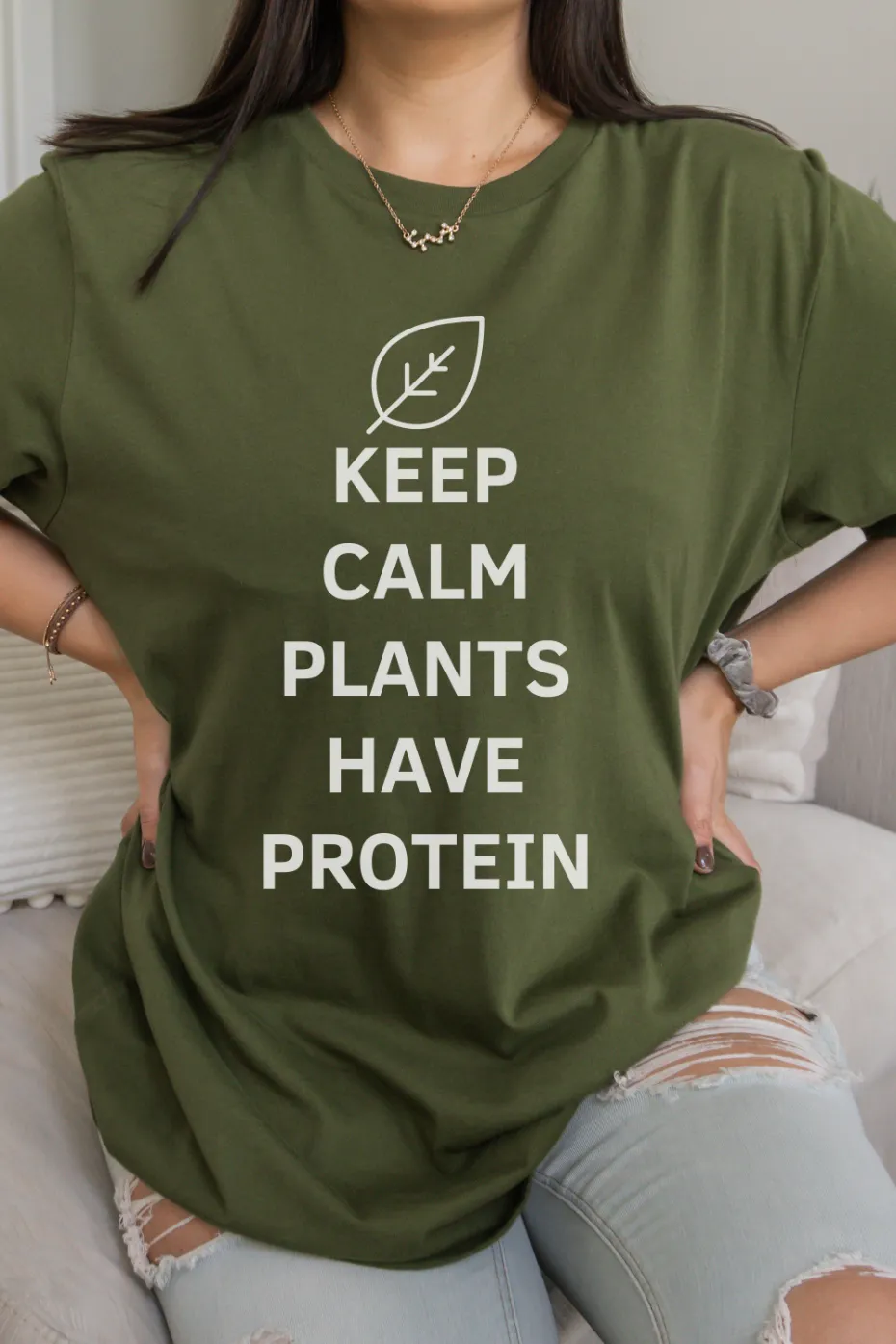Keep Calm -  Unisex vegan t-shirt