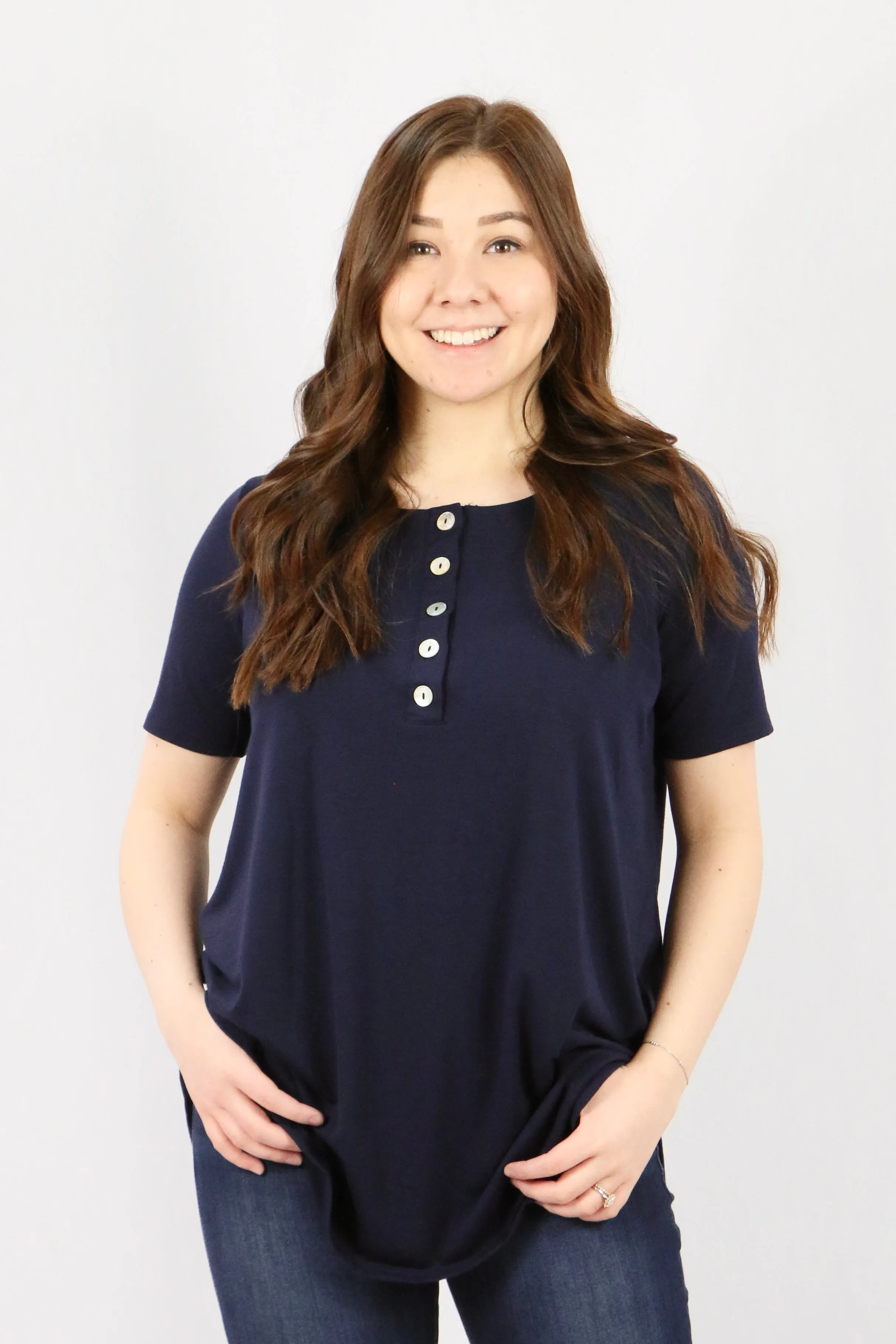 Krissy Top - Navy