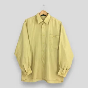 Lavord Uomo Plain Silk Shirt Medium