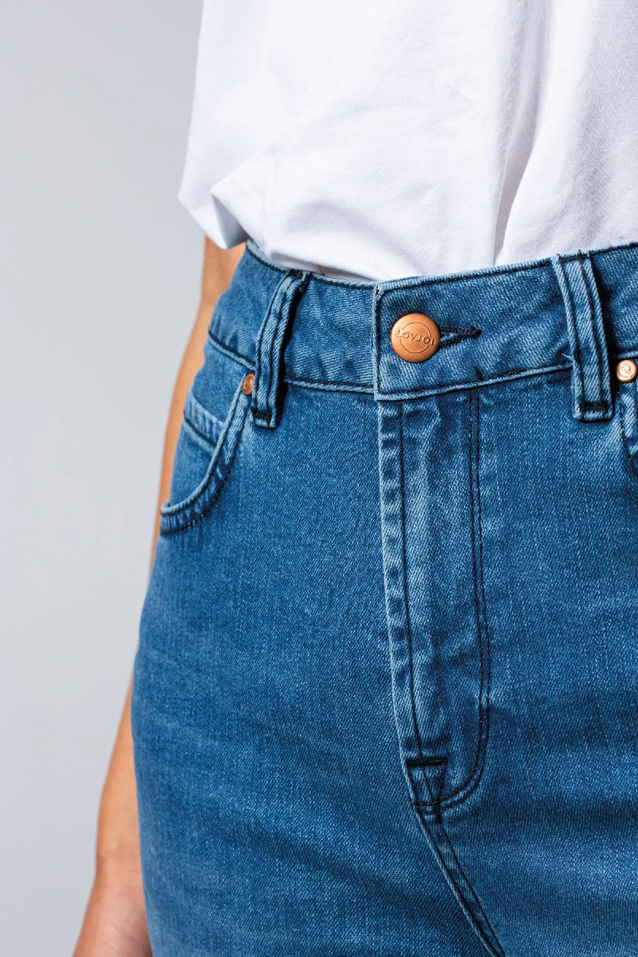 Mom Jeans CARPINE Blue Denim