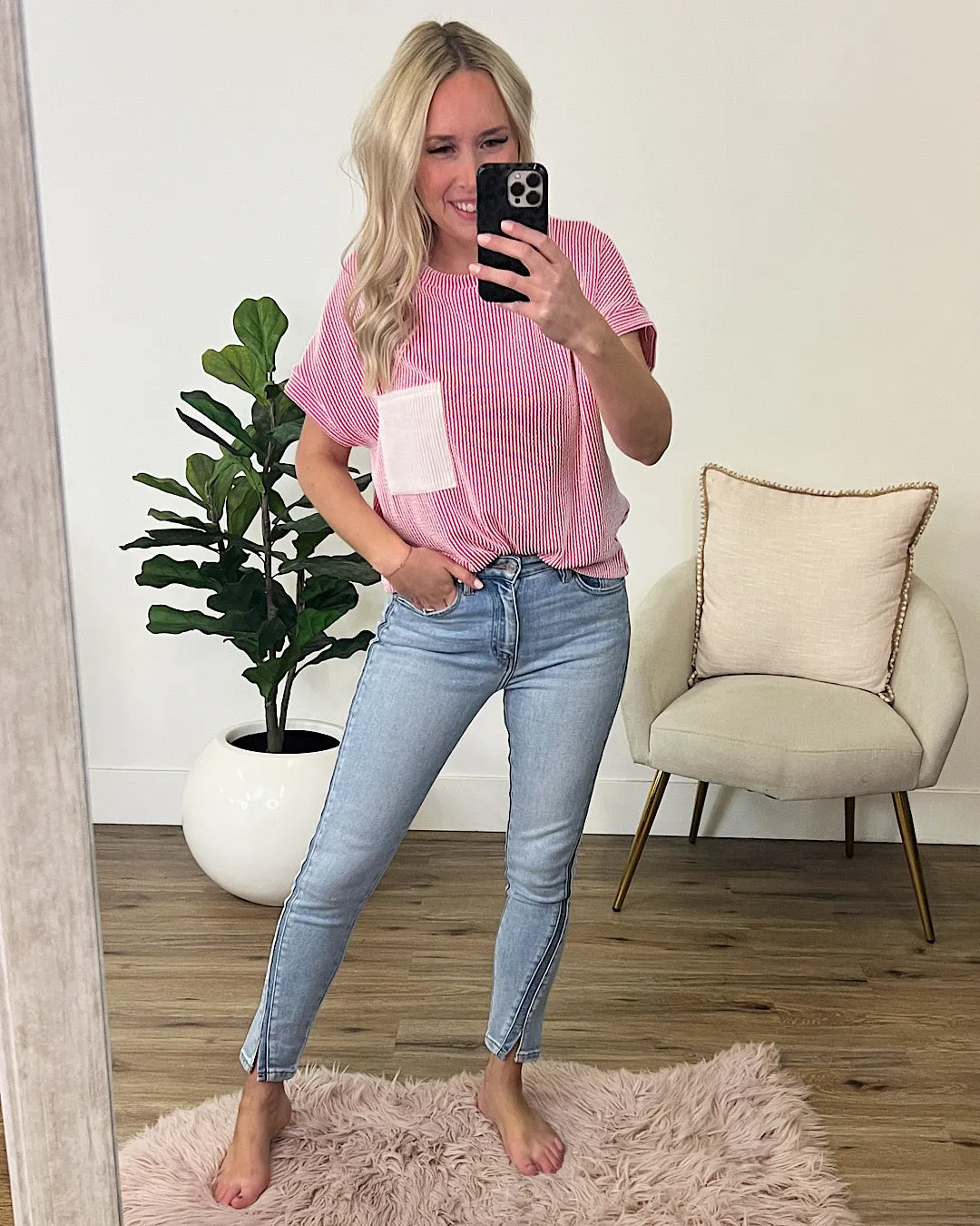 NEW! KanCan Trista Seam Detail Skinny Jeans