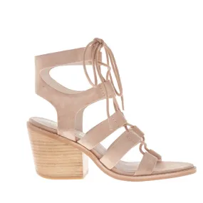 Rudey Heel- Blush Suede