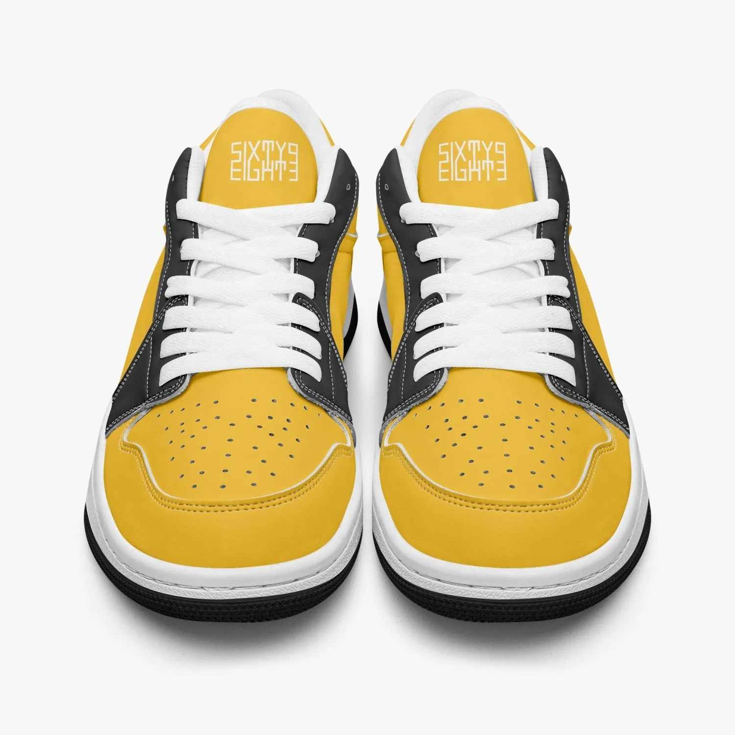 Sixty Eight 93 Logo White Orange & Black SENTLT1 Shoes