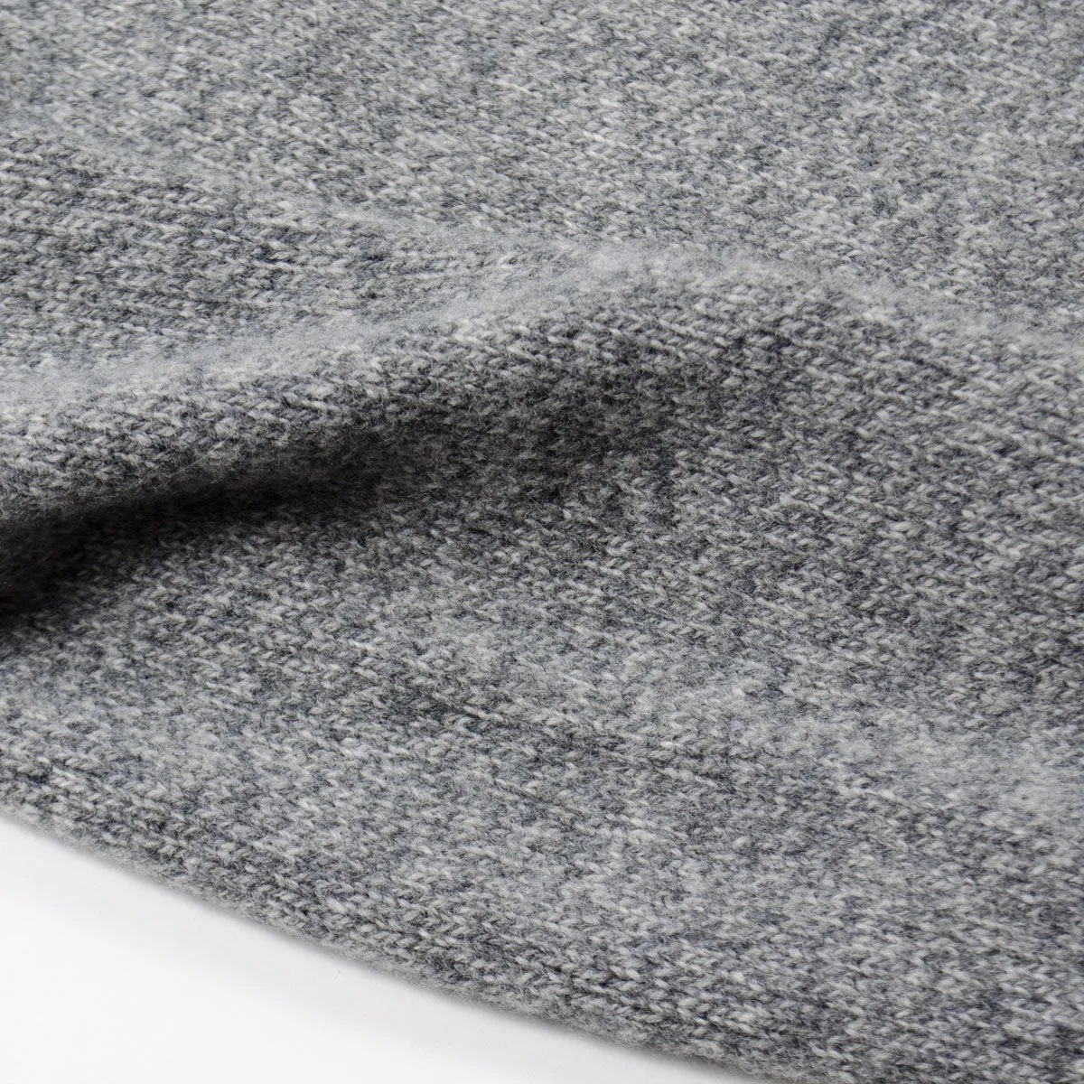 Sunspel - Lambswool Crewn Neck Sweater - Mid Grey