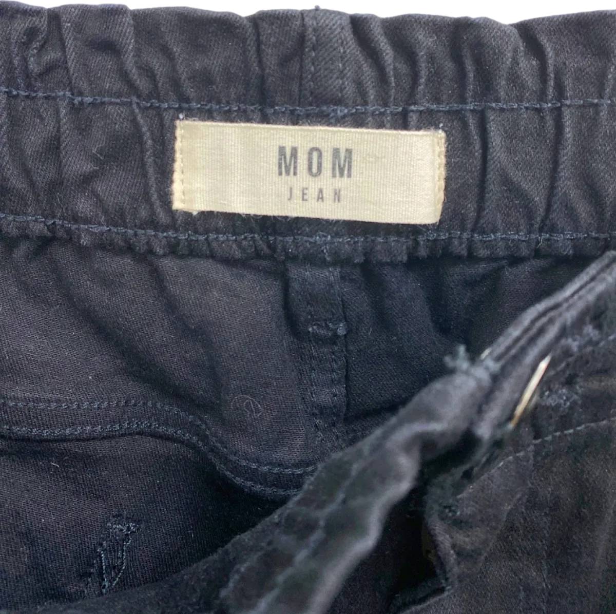 Yours Black Mom Jeans UK 24